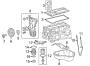 Diagram ENGINE / TRANSAXLE. ENGINE PARTS. for your 2013 TOYOTA CAMRY Hybrid LE Sedan