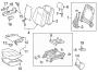Diagram SEATS & TRACKS. PASSENGER SEAT COMPONENTS. for your TOYOTA FJ CRUISER