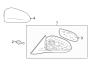 FRONT DOOR. OUTSIDE MIRRORS. Diagram