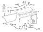 Diagram TRUNK LID. LID & COMPONENTS. for your 2012 TOYOTA CAMRY