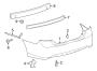 Diagram REAR BUMPER. BUMPER & COMPONENTS. for your TOYOTA CAMRY