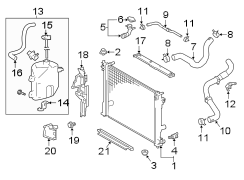 Image of Filler tube. Neck, Filler. Includes: Filler Neck. image for your 2021 Toyota Avalon 3.5L V6 A/T FWD LIMITED SEDAN 