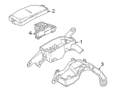 Image of Fuse and Relay Center Cover (Upper) image for your 2019 Toyota Camry   