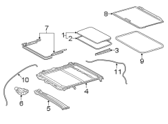 Image of Sunroof Cover image for your Toyota Camry  