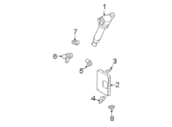 Diagram IGNITION SYSTEM. for your 2020 TOYOTA LAND CRUISER Base