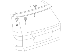 LIFT GATE. SPOILER. Diagram