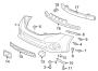 Diagram FRONT BUMPER. BUMPER & COMPONENTS. for your 2008 TOYOTA LAND CRUISER