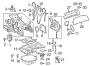 Diagram ENGINE / TRANSAXLE. ENGINE PARTS. for your 2011 TOYOTA SIENNA LE Mini Passenger Van 3.5L  FWD