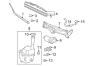 Diagram WINDSHIELD. WIPER & WASHER COMPONENTS. for your 2008 TOYOTA SIENNA