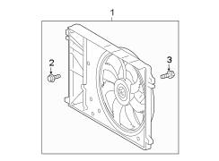 Diagram COOLING FAN. for your 1984 TOYOTA COROLLA