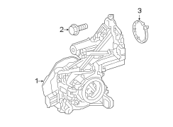 Diagram WATER PUMP. for your 2024 TOYOTA COROLLA Hybrid XLE Sedan
