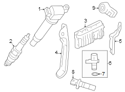 Image of Engine Control Module (ECM) Bracket (Rear, Upper, Lower) image for your 2021 Toyota Corolla  SE Nightshade Sedan 