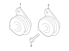 Diagram HORN. for your TOYOTA 4RUNNER