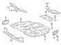 Diagram RADIATOR SUPPORT. SPLASH SHIELDS. for your 2015 TOYOTA VENZA