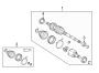 Diagram FRONT SUSPENSION. DRIVE AXLES. for your TOYOTA PRIUS