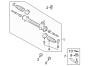 Diagram STEERING GEAR & LINKAGE. for your 2006 Scion XB 1500CC 16VALVE DOHC EFI, MANUAL