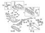 Diagram REAR BODY & FLOOR. FLOOR & RAILS. for your 2012 TOYOTA 4RUNNER