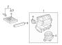 Diagram AIR CONDITIONER & HEATER. BLOWER MOTOR & FAN. for your 2010 TOYOTA 4RUNNER 2700CC 16-VALVE DOHC EFI, AUTOMATIC  4-SPEED