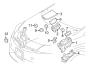 Diagram ELECTRICAL COMPONENTS. for your 2024 TOYOTA PRIUS