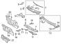 Diagram COWL. for your 2012 TOYOTA Prius V Three Wagon