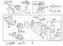 Diagram CONSOLE. for your 2013 TOYOTA Prius V