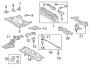 Diagram REAR BODY & FLOOR. FLOOR & RAILS. for your 2015 TOYOTA Prius V Two Wagon