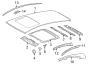 Diagram EXTERIOR TRIM. ROOF & COMPONENTS. for your 2020 TOYOTA 86
