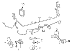 Diagram REAR BUMPER. ELECTRICAL COMPONENTS. for your TOYOTA PRIUS