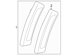 Image of Turn Signal Light Assembly (Front) image for your 2022 Toyota Corolla Cross   