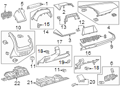 Image of Instrument Panel Cover (Upper, Lower) image for your 2010 Toyota Tacoma   