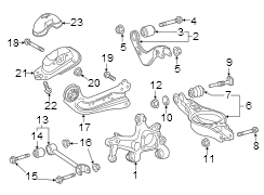 Image of Suspension Knuckle (Rear) image for your 2002 Toyota Celica  GT Hatchback 