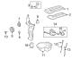 Diagram ENGINE PARTS. for your 2002 TOYOTA RAV 4