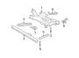 Diagram SUSPENSION MOUNTING. for your 2013 TOYOTA CAMRY