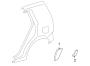 EXTERIOR TRIM. Stone Deflector Diagram