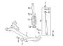 Diagram SUSPENSION COMPONENTS. for your 2011 TOYOTA COROLLA S Sedan