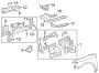 Diagram STRUCTURAL COMPONENTS & RAILS. for your 2013 TOYOTA RAV4