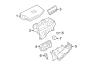 Diagram ELECTRICAL COMPONENTS. for your 2012 TOYOTA COROLLA