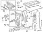 Diagram ENGINE PARTS. for your 2013 TOYOTA CAMRY