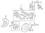 Diagram BRAKE COMPONENTS. for your 2017 TOYOTA RAV4 LE 2.5L AWD