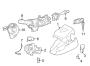 Diagram SHROUD, SWITCHES & LEVERS. for your 2021 TOYOTA COROLLA L Sedan