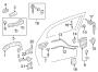 Diagram LOCK & HARDWARE. for your 2012 TOYOTA AVALON Limited Sedan