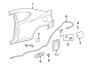 Diagram QUARTER PANEL & COMPONENTS. for your TOYOTA RAV 4 XLE