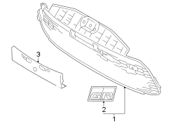 Image of License Plate Bracket image for your 1997 Toyota Avalon   