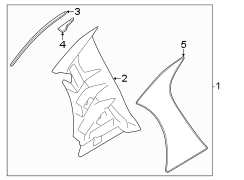 Image of Bracket tape. Garnish TAPE. (Left). Included with: Molding. image for your Toyota GR86  