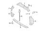 Diagram RADIATOR SUPPORT. for your 2013 TOYOTA YARIS