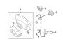 Diagram STEERING WHEEL & TRIM. for your 2010 TOYOTA MATRIX