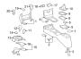 Diagram CONSOLE. for your 2009 Scion XD 1800CC 16-VALVE DOHC EFI, MANUAL , 5-SPEED