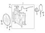 Diagram COOLING FAN. for your 2015 TOYOTA YARIS L Hatchback
