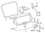 Diagram GATE & HARDWARE. for your 2012 TOYOTA CAMRY