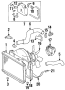 Image of Extension. Shroud SUB - Assembly, Fan. (Lower) image for your Toyota Supra  